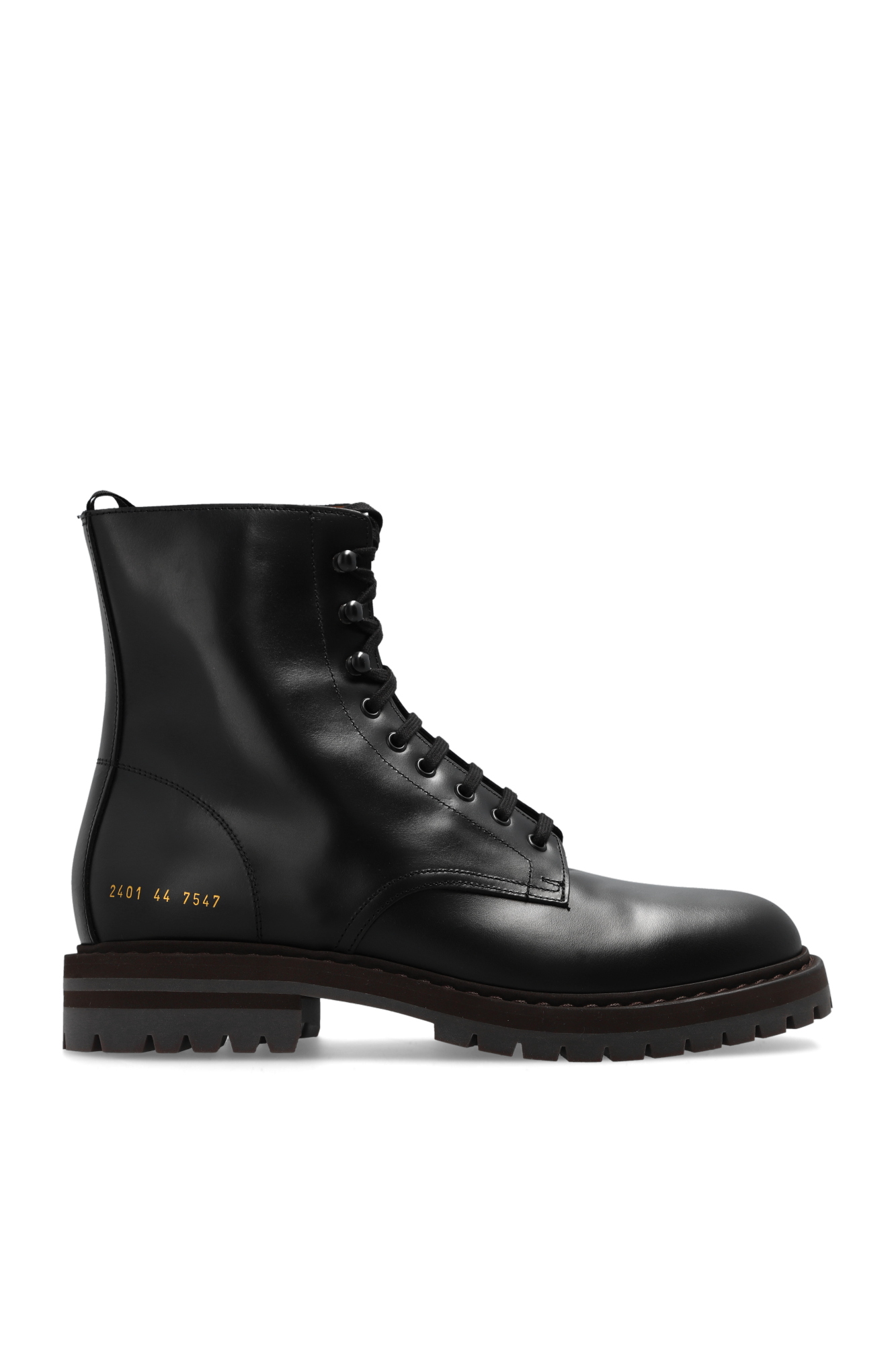 Common projects shop combat boot mens